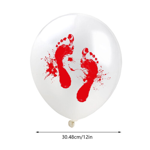 Halloween Foil Balloons Ghost Theme 15 pcs 1