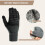 Herren-Winterstrickset: Mütze, Schal & Handschuhe – Dunkelgrau 4