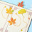 4Pcs Fall Leaves Bookmarks Decorative Metal Bookmarks with Chain 4