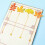 4Pcs Fall Leaves Bookmarks Decorative Metal Bookmarks with Chain 7