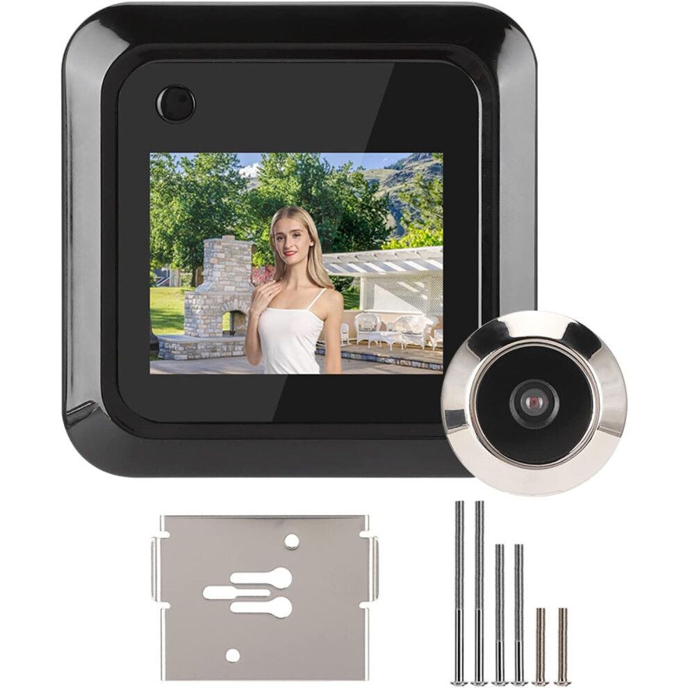 Smart Digital Door Peephole Camera Viewer - 3.5" 120 Degree 772547294791