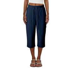 Women Lightweight Quick Dry Outdoor Hiking Pants-Navy Blue L