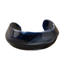 Gradiëntkleur Circulaire Open End Verklaring Bangle Armband-10