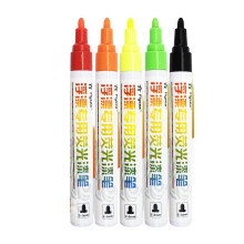 Aluminium vaten kleurpen Fluorescerende markeerstift-5 kleuren