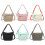 Moderne nylon messengertas-Kaki (20 cm 2