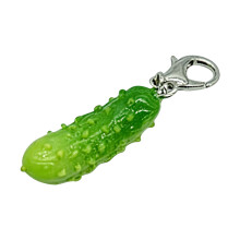 Heerlijke komkommer sleutelhanger grillige augurk ornament beste