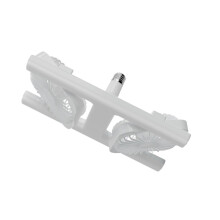 Plafondgemonteerde ventilatorlamp E27-fitting-Wit