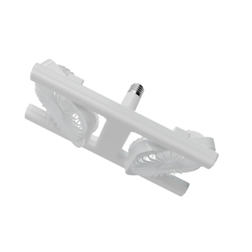 Plafondgemonteerde ventilatorlamp E27-fitting-Wit