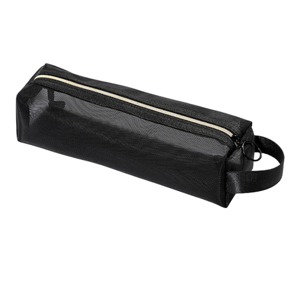 Light Travel Toiletry Bag Transparent Makeup Bag Mesh Cosmetic Bag-6