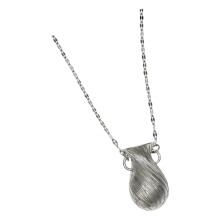 Unieke waterketel hanger ketting in zilverkleur-zilveren ketel
