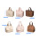 Le sac à lunch à double compartiment de grande capacité-Kaki 1 4