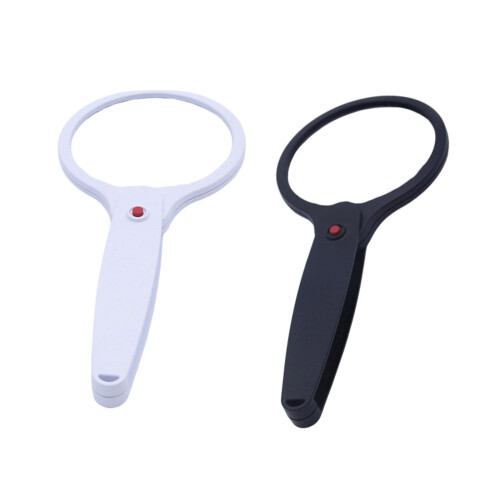 3X vergrootglas Handheld oogloepvergrootglas voor postzegels-Wit 1