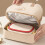 Le sac à lunch à double compartiment de grande capacité-Kaki 1 6