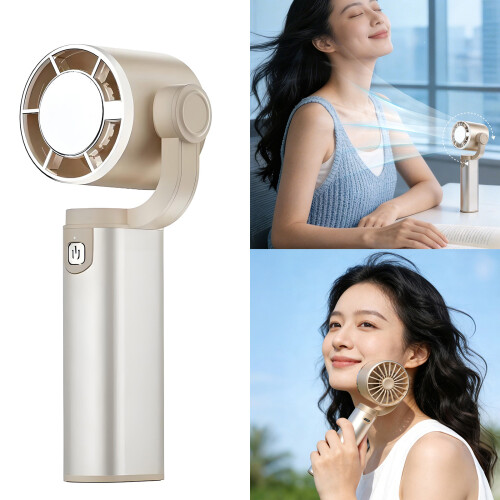 Tragbarer Handventilator, tragbar, 5 Geschwindigkeiten,-KH 2