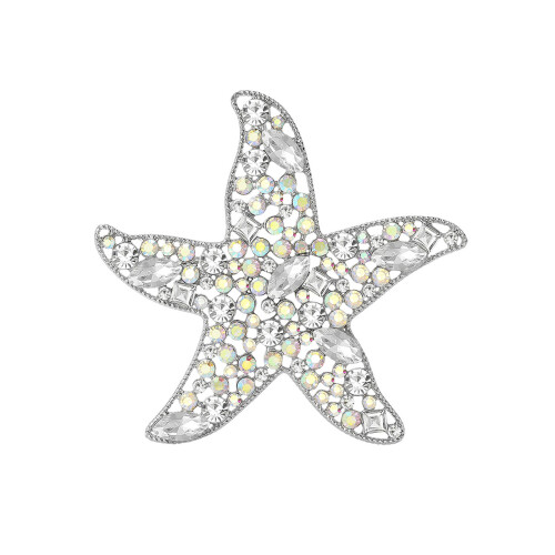 Classical Marine Inspired Brooch Crafted With High-Silver 5657