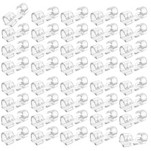 Cable Organizers Clip Transparents Auto-Adhesive Wire-2
