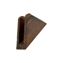 Contemporary Triangular Paper Towel Stand Crafted From Sturdy-B