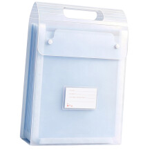 Aktenordner, wasserdichte Akkordeons, Aktentasche im-Blau
