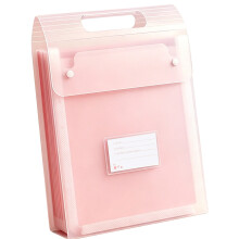 Sac de dossiers de fichiers d'organisateurs de fichiers-Rose