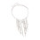 Collier de perles de styles baroques à la mode avec-roi blanc 1