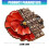Red Friday Kunststoff-Brosche, Anstecknadel, 3