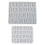 Sturdy Silicone Alphabets Ornaments Molds Unique Accessories-L 2