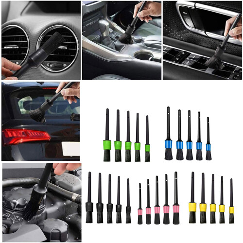 5 Stück/Lot flexible Auto-Detaillierungsbürsten für-1 2