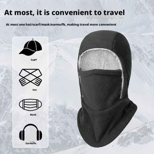 Winter-Sturmhaube – Fleece, Unisex, Einheitsgröße 1