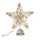 Lighted 3D Rose Gold Star Tree Topper 2