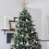 Lighted 3D Rose Gold Star Tree Topper 4