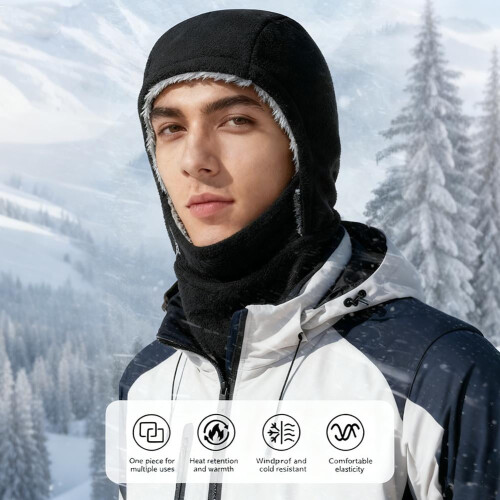 Winter-Sturmhaube – Fleece, Unisex, Einheitsgröße 2