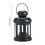 Μεταλλική θήκη κεριού με αστέρι σε μαύρο vintage κοίλο σχέδιο 3