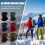 Winterfietsmuts/balaclava/sjaal van fleece, 30x25 cm 3