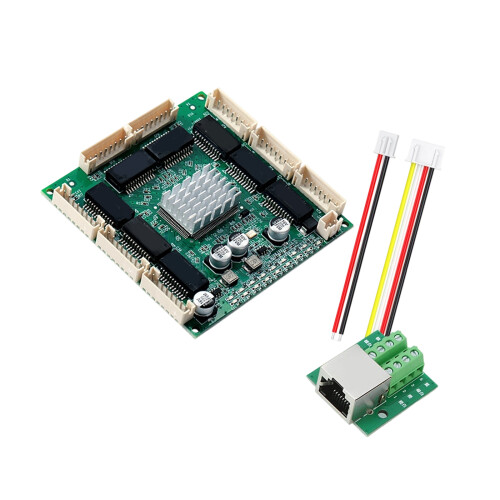 8 Port Gigabit Ethernet Switches Module With-socket A