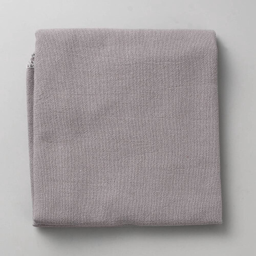 Cotton Photography Backdrop Mat Gray Rectangle 1pc