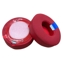 2Pieces Cooling Ear Cushions Perfect Fit For Solo2/Solo3-Red