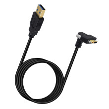 30 cm/1 m/2 m rechtwinkliges Typ-C-auf-USB-3.0-Kabel,-1m