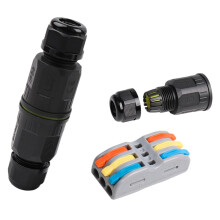 Waterproof Wire Connector Outdoor LED-color Three in three out