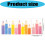 9 Sheets Creative Pencil Design Window Sticker Safe Paper Art 3