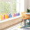 9 Sheets Creative Pencil Design Window Sticker Safe Paper Art 6
