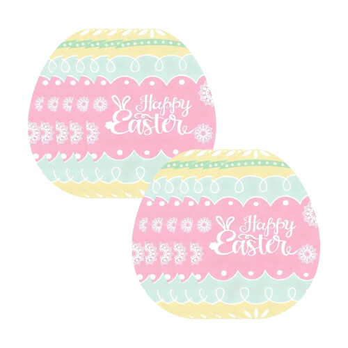 Easter Egg Paper Plates 16-Piece Set 2