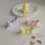 Candy Colour Bow Candle Holder – Gypsum Candlestick, 1 4