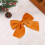 Yellow Velvet Christmas Tree Topper Bow Premium 5