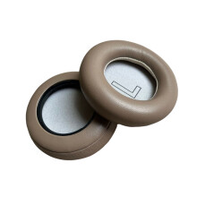 1Pair Sheepskin Ear Pad Ear Cushions Cover for H9-light brown