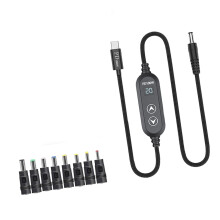 Multiple Voltage Trick Cable With DC5.5X2.1Mm-8 adapters