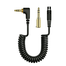 Heavy Duty Spring Coiled Music Cable Design For HDJX10 High End