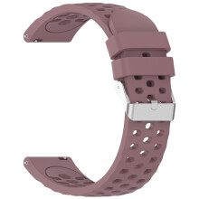 Adjust Silicone Watchband for Active 3 Smartwatch-Purple