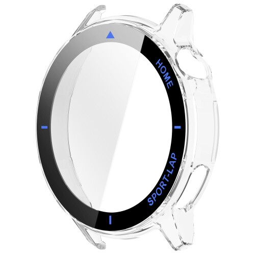 Watch PC Case Tempered Glass Screen Protector-transparent blue