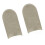 1 Pair Touch Panel Finger Cover Sleeves Anti Slip-light brown 1