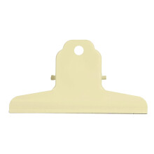 Grote bulldogklem, praktische draagbare paperclips voor thuis, kantoor en schoolspullen, comfortabel handvat, stabiele klemming, metalen paperclips